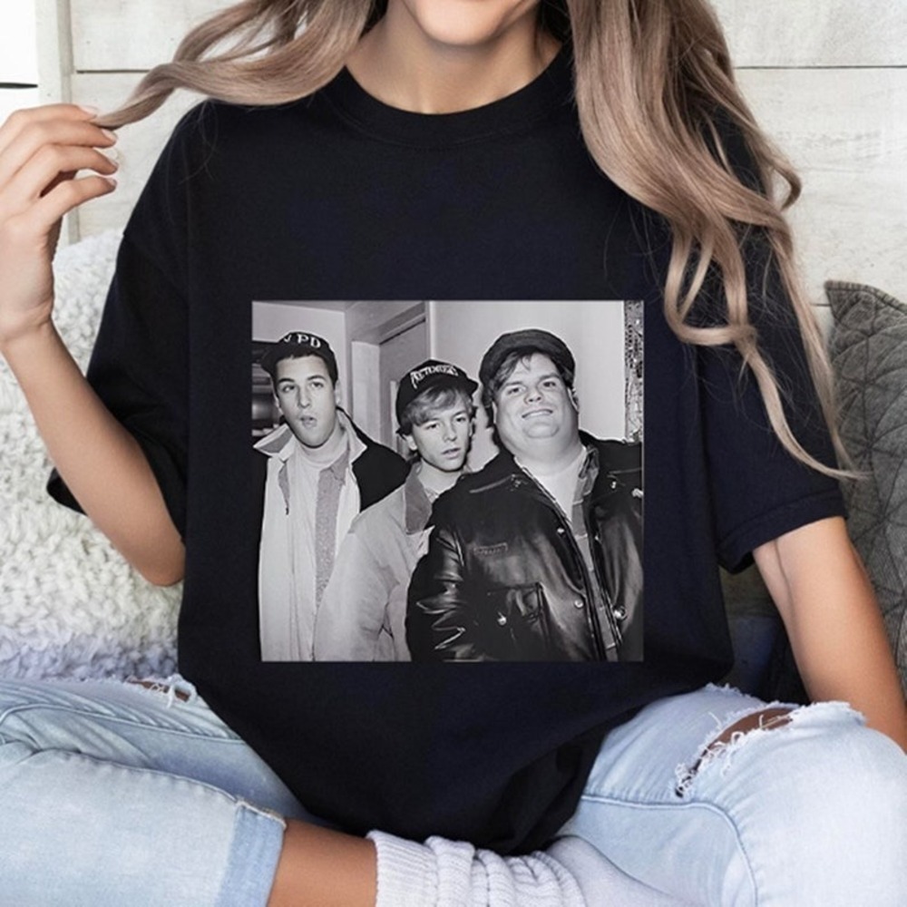 Retro Adam Sandler T Shirt Grown Ups Happy Gilmore Movie Meme Graphic Fan